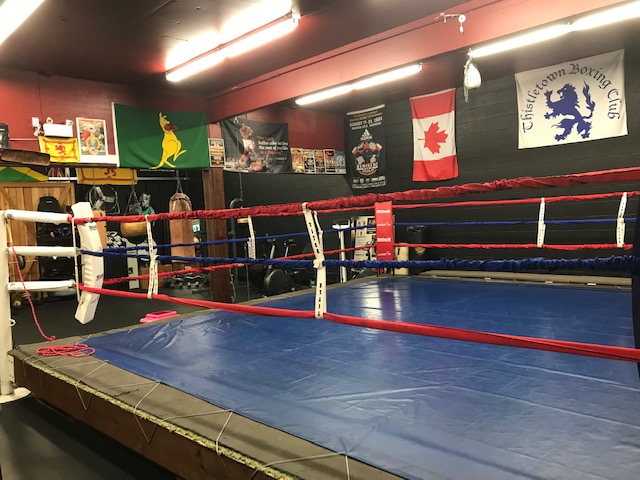 Boxing Gym Background